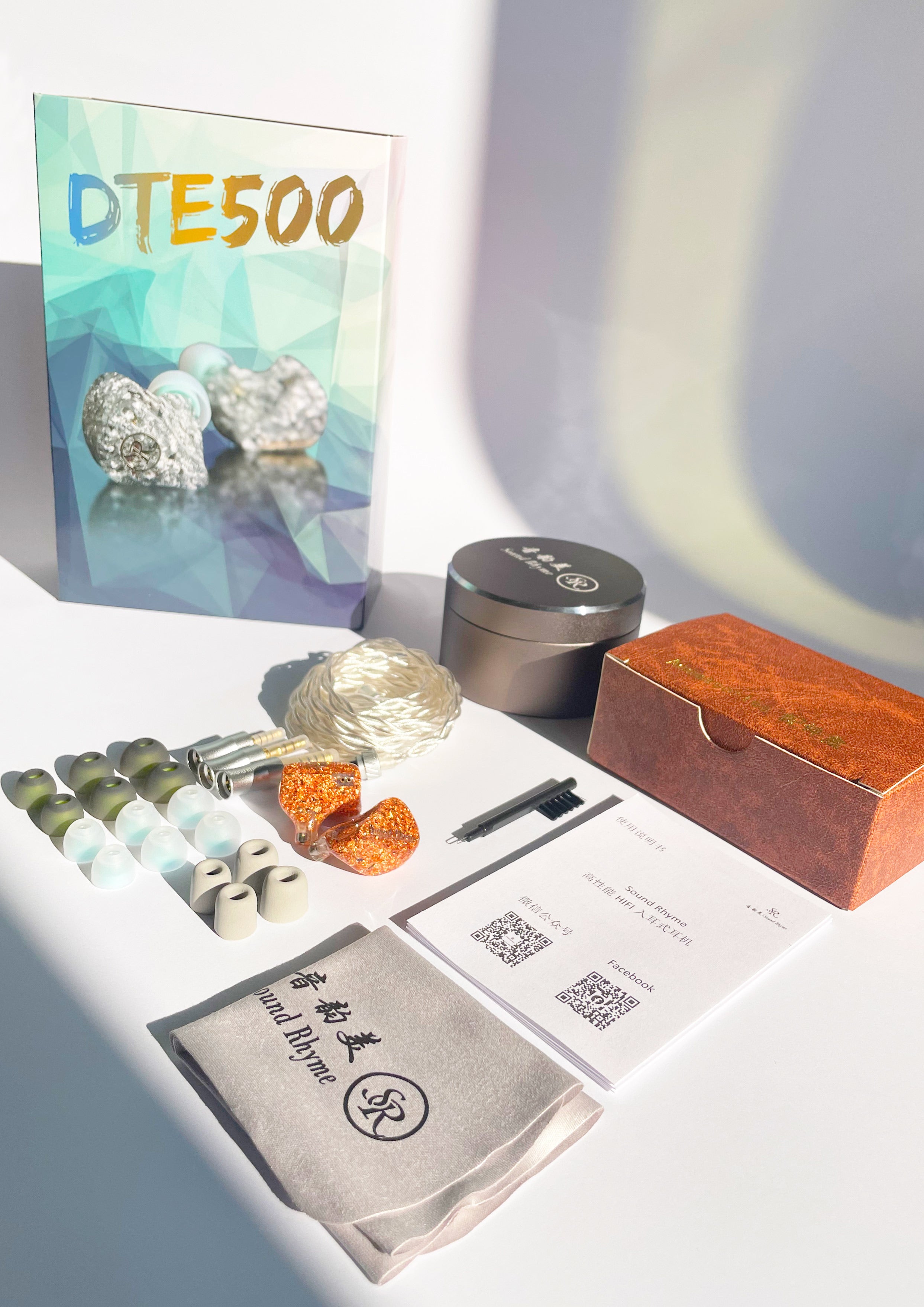 【訳あり】Sound Rhyme DTE500 Silver Sound Rhyme DTE500 1DD+2BA+2EST